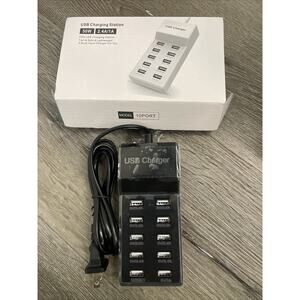 USB Charger USB Wall Charger with Rapid Charging Auto Detect Technology